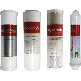 Resim Aquaredd 4 Lü 10 Inç Kartuş Su Arıtma Filtre Seti 