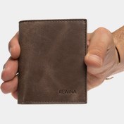 Resim REWİNA Kahverengi %100 Deri Cüzdan 