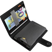 Resim BAZAARİO Lite Wallet Plus, Black, Powerbankli ve Fenerli Cüzdan BZRİO 1116346 