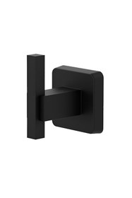 Resim Zethome Dark Siyah Paslanmaz Duvara Monte Bornoz Askılığı Tekli Askılık 