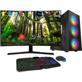 Resim Avantron GMX5867 I5 12.nesil 12500 16GB Ddr4 512GB M2 Nvme 8gb RTX4060TI "31.5 165Hz Oyun Bilgisayar 
