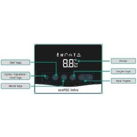 Resim Vaillant Ecotec Intro 24/24 Kw 20.000 Kcal Tam Yoğuşmalı Kombi 