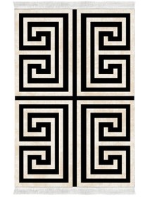 Resim Alanur Home Eko Trend Djt Yıkanabilir Kaymaz Taban 3 Lü Yatak Odası Takımı 658m Modern Siyah 