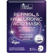 Resim Rituel de Beaute Retinol&Hyaluronik Asit Kağıt Maske 