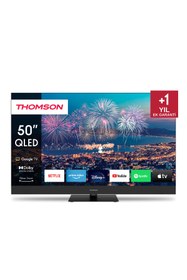 Resim Thomson 50QG6C14 UHD 50" 126 Ekran Uydu Alıcılı Google Smart QLED Plus TV 