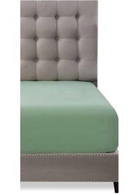 Resim Gercella 150x240 Tek Kişilik Çarşaf Petrol Yeşili 