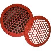 Resim Woodhub 20CM Midrange ve Hoparlör Koruma Kapağı Kırmızı Plastik 1takım (2ADET) 
