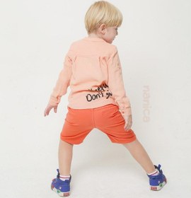 Resim Nanica Kids Erkek Hakim Yaka Gömlek 24ynnc124127 Somon 