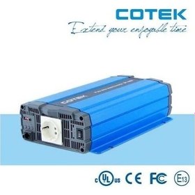Resim Cotek 24v 1000w Tam Sinüs Inverter 