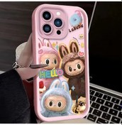 Resim Güzel Labubu Macaroon Telefon Kılıfı Için Iphone 16 15 14 13 12 11 Pro Max Xs Max 6 For İphone Uyumlu Xs Max 6 