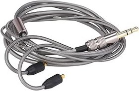 Resim Karlak Değiştirme,MMCX Bağlayıcı Yedek Kulaklık Kablosu 3.5mm Kablolu Kulaklık Ayrılabilir Kordon Shure SE215 / SE315 / SE425 / SE535 / SE846 ile Uyumlu 