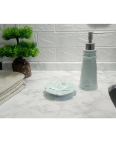 Resim Bosphorus 2'li Banyo Seti Deniz Feneri Mavi Model 