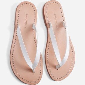 Resim Manu Flip-Flops White Soft - White / 37 