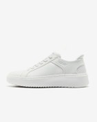 Resim Skechers Court Break-double Vented Erkek Beyaz Sneakers 183177 Wht Beyaz 