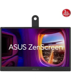 Resim Asus 15.6" IPS Zenscreen MB166CR Usbc Taşınabilir Monitör 