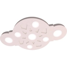 Resim Motifpiyer Tavan LED Spotlu Göbeği-02-56 x 95 cm-Yuvarlak 