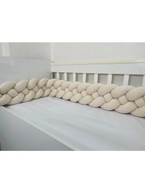 Resim Özgürce 200 cm 4'lü Örgü Koruma Seti Beşik ve Yatak Güvenliği 