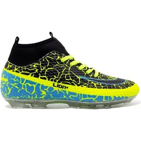 Resim Lion Super Mercury Bilekli Çoraplı Krampon Futbol Ayakkabısı Lion 001 