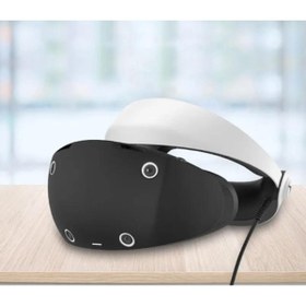 Resim Konsol İstasyonu Playstation VR 2 PS VR2 Siyah Silikon Koruyucu Kılıf 