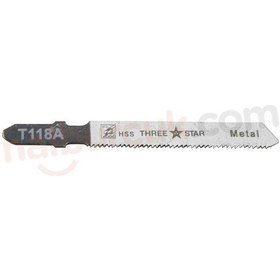 Resim Threestar T118A Hızlı Kesim Dekupaj Testere Bıçağı - 1 Adet 