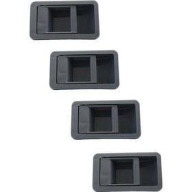 Resim Renault R9 / R11 Kapi Iç Açma Kolu Takimi 4 Adet Gri 506348489 