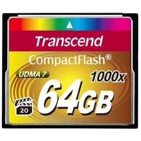 Resim Transcend 64GB CF 1000X Ultimate Hafıza Kartı 