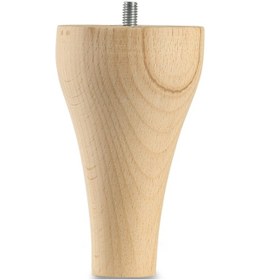 Resim Ahşap Kayın Koltuk Ayağı / Stka1006 