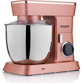 Resim Schafer 5,5 Litre Geniş Hazne 10 Kademe Hız Kontrolü Premium Stand Mikser, 1300W Güçlü Motor, LED Gösterge, Onerous Mutfak Tartısı Hediye 
