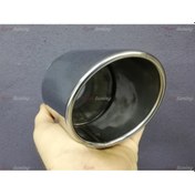 Resim Tek Çıkışlı 100mm Egzoz Ucu Eğik Ağız Silindirik Diğer