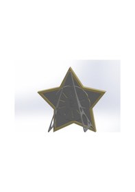 Resim Opencart Yıldız Şekilli Resim Çerçevesi Sadece Plastik Aparattır 