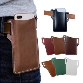 Resim Erkekler için Telefon Kılıfı Bel Çantası - Ayarlanabilir Kayış, Hafif ve Solmaya Karşı Dirençli Dış Aktiviteler, Koşu, Seyahat, Kamp, Yürüyüş İçin - Siyah, Kahverengi, Kırmızı, Yeşil, Beyaz Renklerde Mevcut 