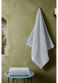 Resim Varol Lord Serisi 2 Li Microcotton Havlu Seti 50x90 & 80x150 Cm, 500 Gsm gri 