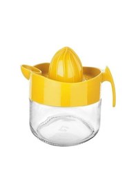Resim Hobibahçem 300ml Cam Hazneli Pratik Limon Narenciye Sıkacağı Kc-405 Çok Renkli 