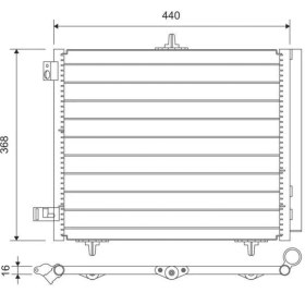 Resim Kondenser P207-p208-p1007-p2008 2005-c2-c3-c3 2 2003ds 3 2014 1.4 1.6hdı Kurutucu İle Al/al 42010371101 6 6455 Jf 96530359 6455 Al 6455 Ha 