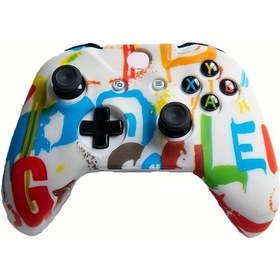 Resim Gaojunshop01 Premium Silicone Xbox One Kumanda Kılıfı - Art White, Kaymaz Tutuş, Terleme Önleyici 