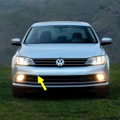 Resim After Vw Volkswagen Jetta 2015-2018 Ön Tampon Çekme Demiri Kapağı Çeki Kapak 5C6807241F 