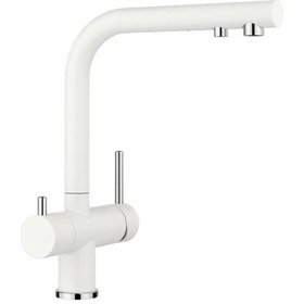 Resim Blanco Fontas Iı Silgranit Beyaz Eviye Bataryası Beyaz 