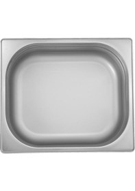 Resim Gastronorm Küvet Paslanmaz Çelik Gn 1/2 - 65 Mm Gümüş 