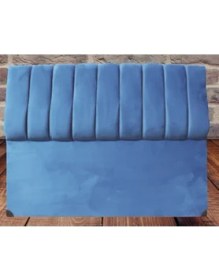 Resim Bengi Ticaret Başlık Alc Sante Model 150 cm Suni Deri Kumaş Modern Kapitone Mavi Renk El Yapımı 