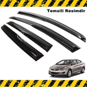 Resim Hyundai ELANTRA Mügen Cam Rüzgarlığı 2011 - 2015 Arası 4 Lü SET 