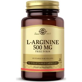 Resim Solgar L-Arginine 500 MG 50 Kapsül 