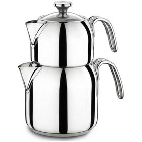 Resim Korkmaz A047 Alia Çaydanlık Takımı Gri 