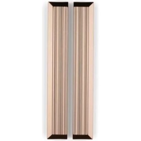 Resim /çizgili Kulp Tek Adet - 224 mm Rose Rengi - SSY9060 0224 Rs 