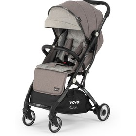 Resim Pierre Cardin Vovo Bebek Arabası Gri 