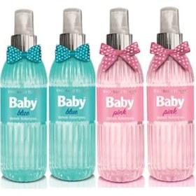 Resim Eyüp Sabri Tuncer Pink + Blue Bebek Kolonyası 4 X 150 Ml 