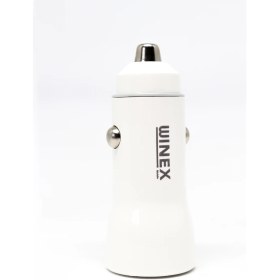 Resim Winex W001 USB A Çift Çıkışlı 3.1A Araç Şarj Aleti Beyaz 