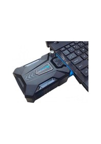 Resim Coolcold K27 Tek Fanlı 17" Vakumlu Taşınabilir Laptop Soğutucu 