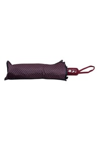 Resim Unisex Full Fonksiyon Açma Kapama, Çanta Boy Kılıflı Şemsiye Bordozikzak 