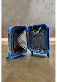 Resim Nishev Speedy Cars Man Erkek Çocuk Valizi Mavi Mavi 