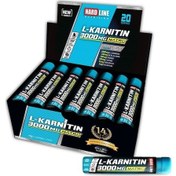 Resim Hardline L-Karnitin Matrix 3000 Mg 20 Ampül + Ücretsiz Kargo 